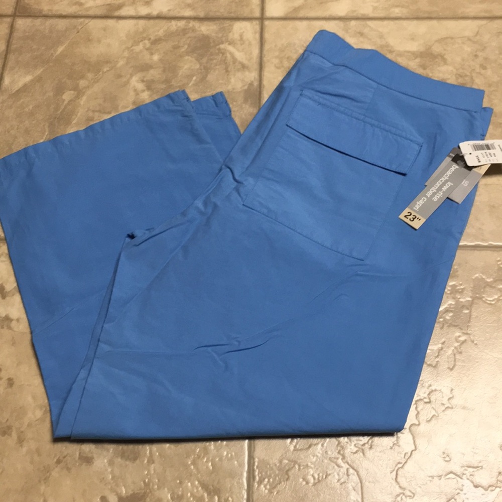 Bass blue Capri pant